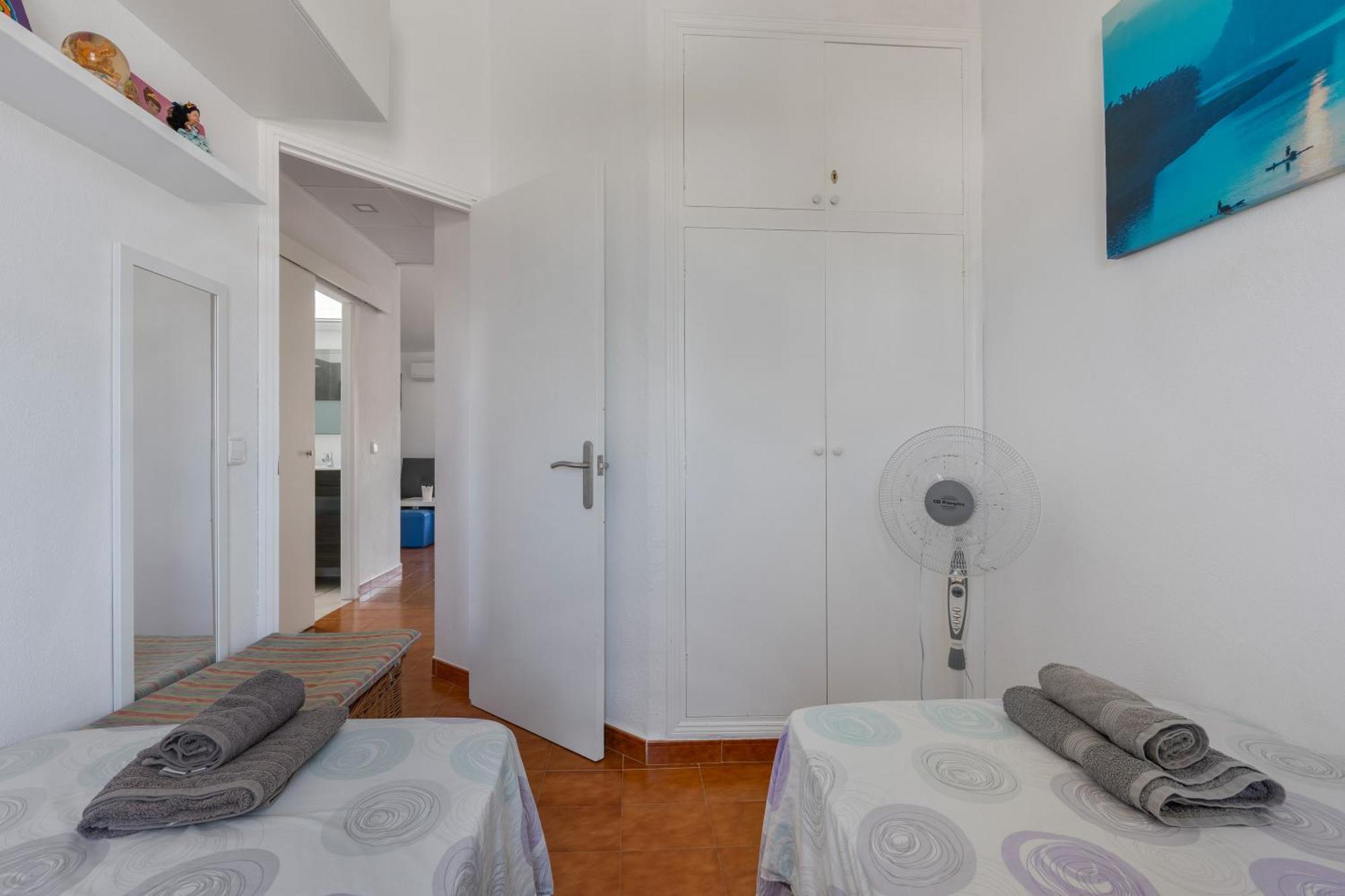 Apartamento Rose Cala Blanca (Menorca) Bagian luar foto