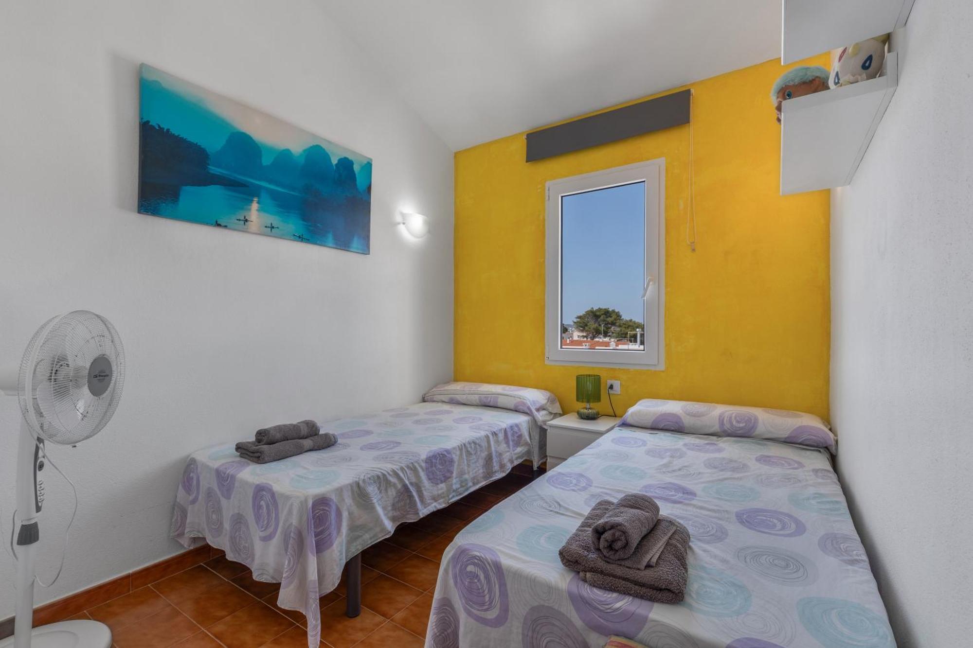 Apartamento Rose Cala Blanca (Menorca) Bagian luar foto