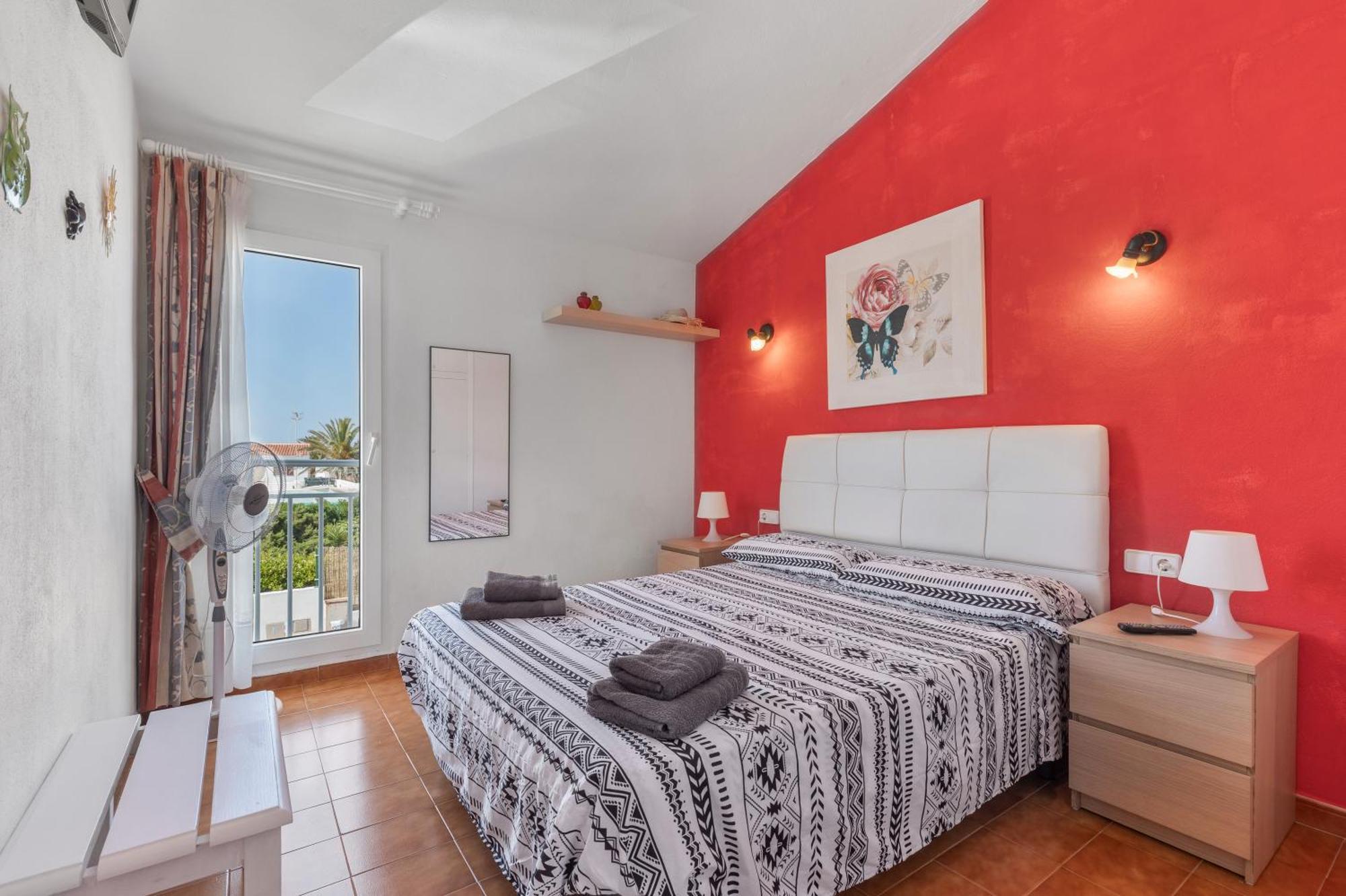 Apartamento Rose Cala Blanca (Menorca) Bagian luar foto