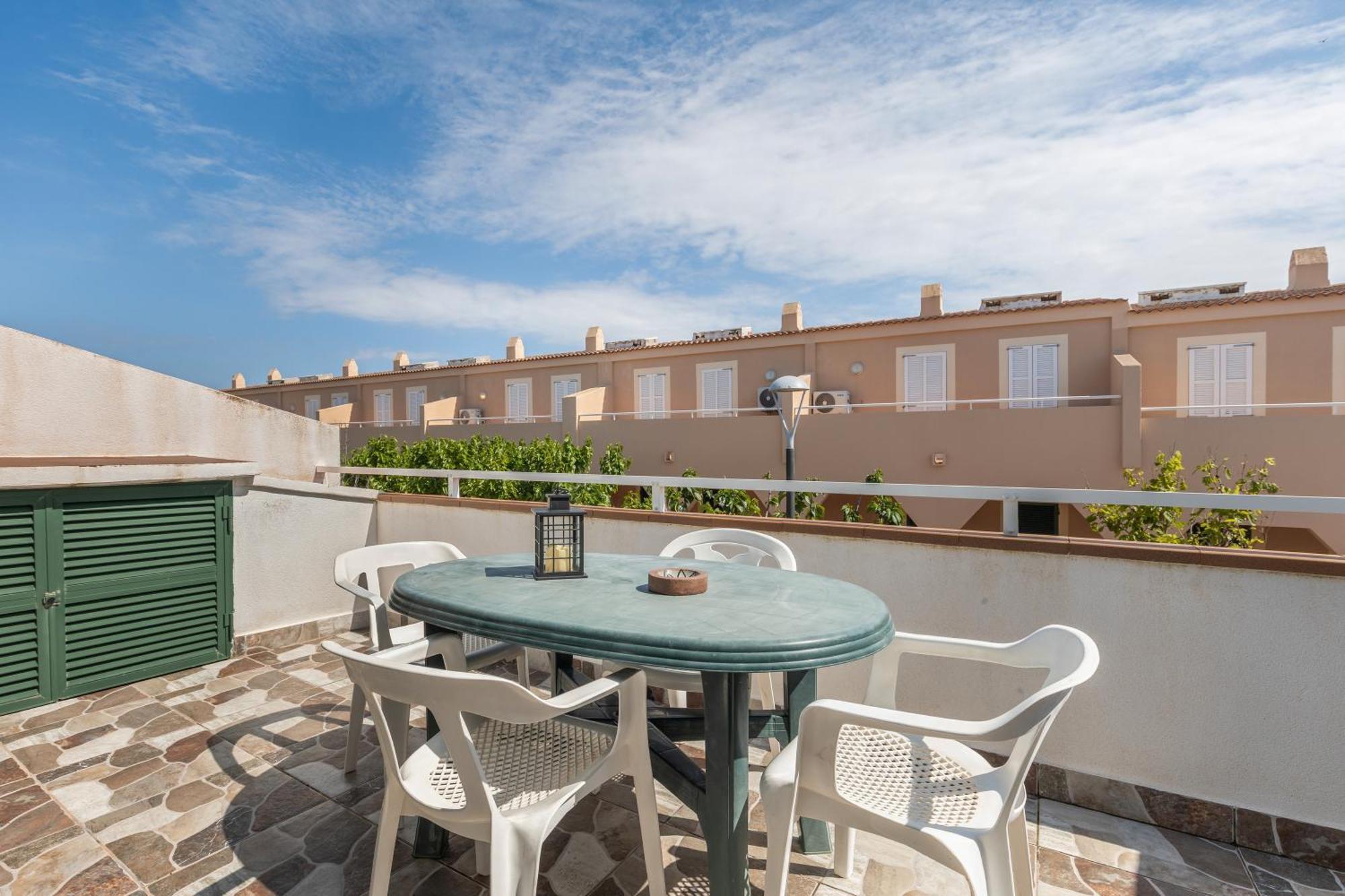 Apartamento Rose Cala Blanca (Menorca) Bagian luar foto